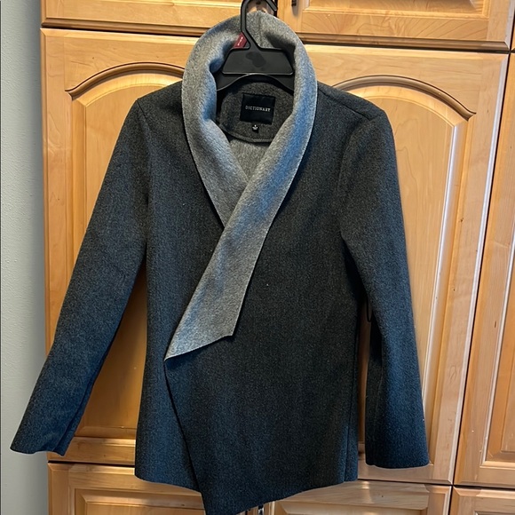 Jackets & Blazers - Women’s Gray Wool Blend Pea Coat